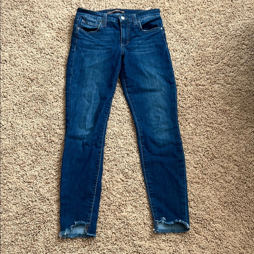 Joe's Jeans Blue Ankle Cropped Denim
